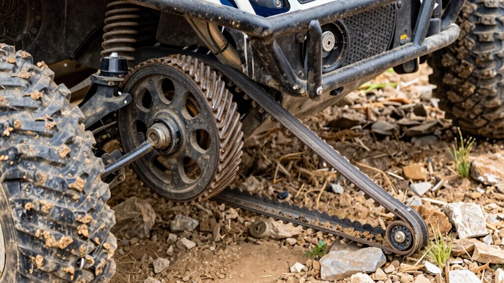 belt vulnerabilities during off road