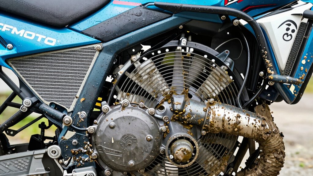 blocked airflow reduces cooling