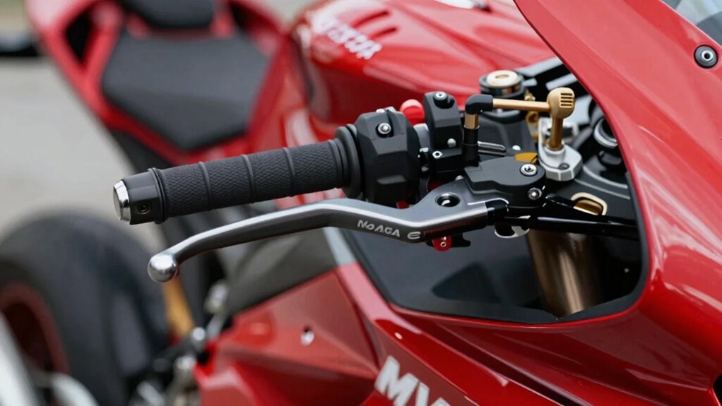 braking feel and lever setup