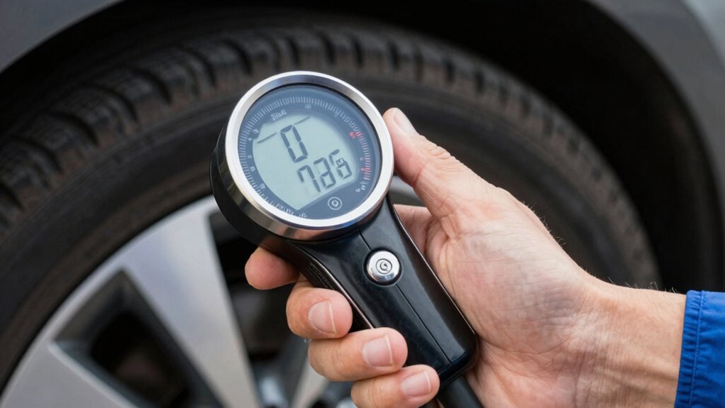 calibrate and check pressure