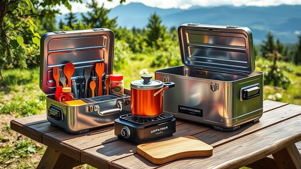 camp kitchen box considerations