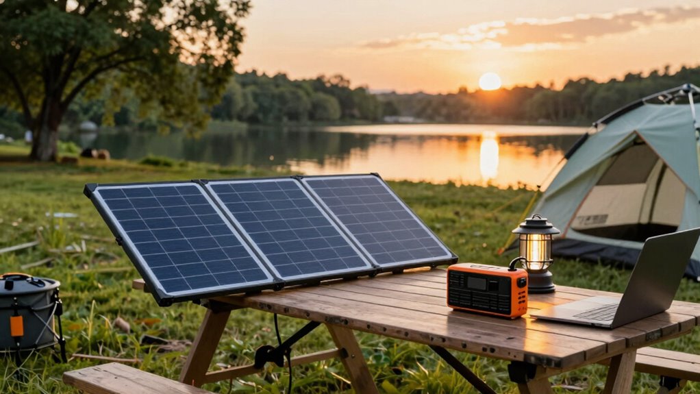 camping solar panel considerations