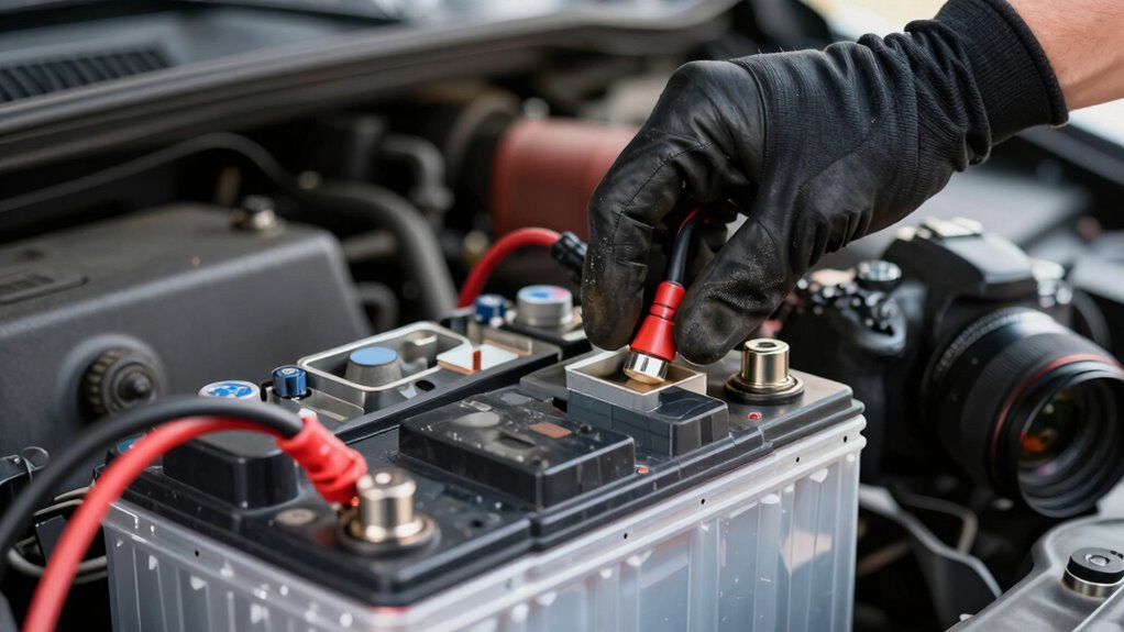 check battery voltage levels