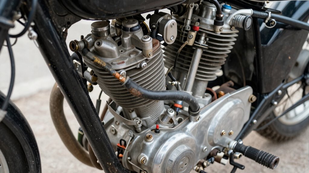 check fuel lines and carburetor