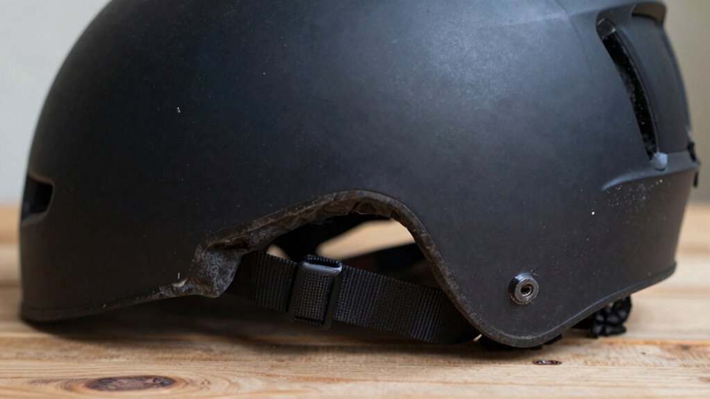 check helmet fit and ventilation