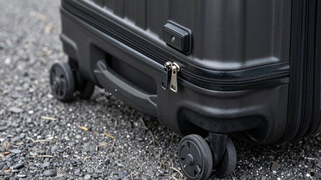 check luggage for looseness