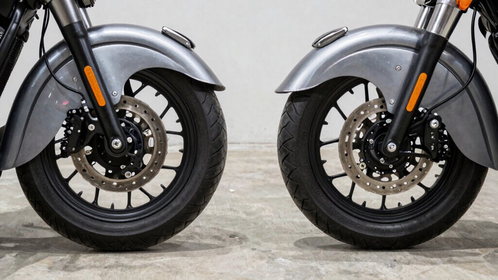 check motorcycle weight balance