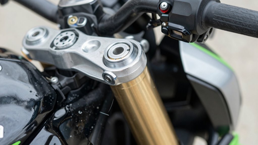 check steering head bearings