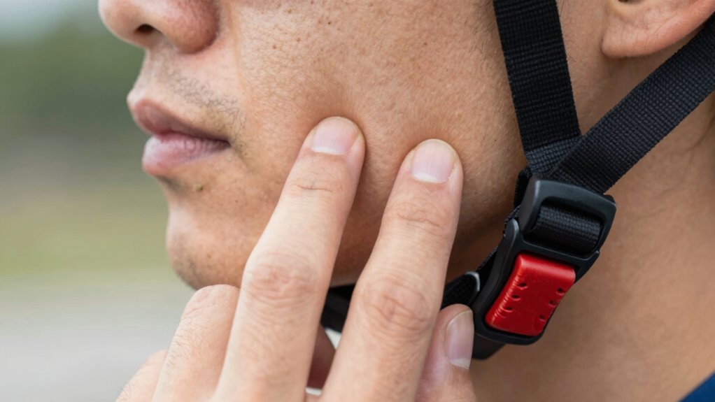 check strap snugness regularly