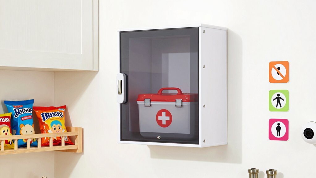 childproof accessible first aid