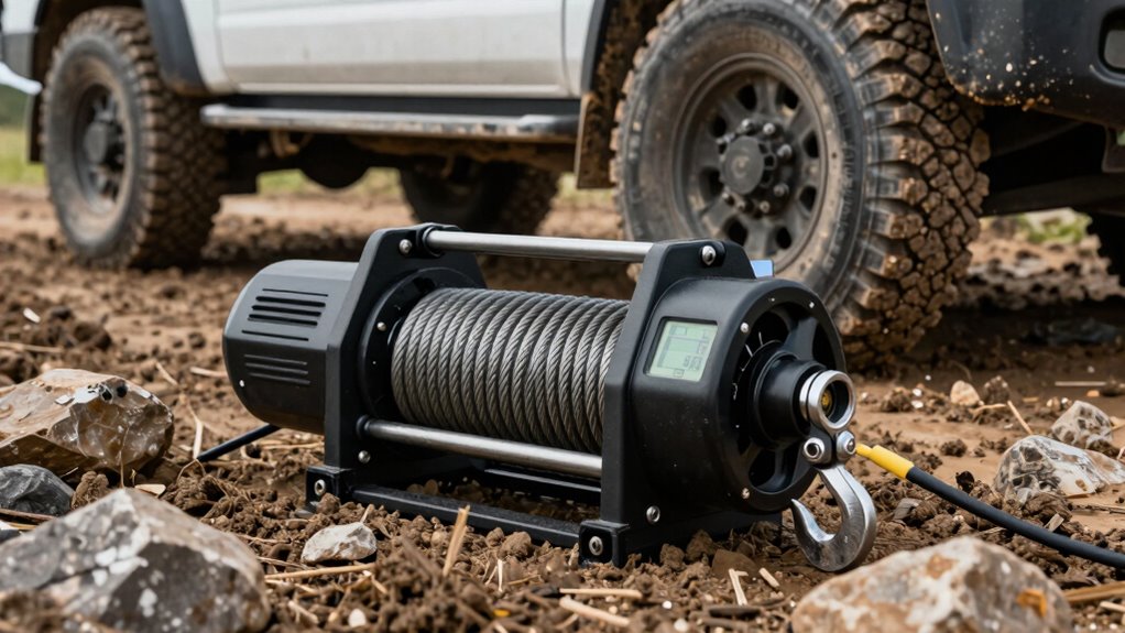 choose strong portable recovery winch