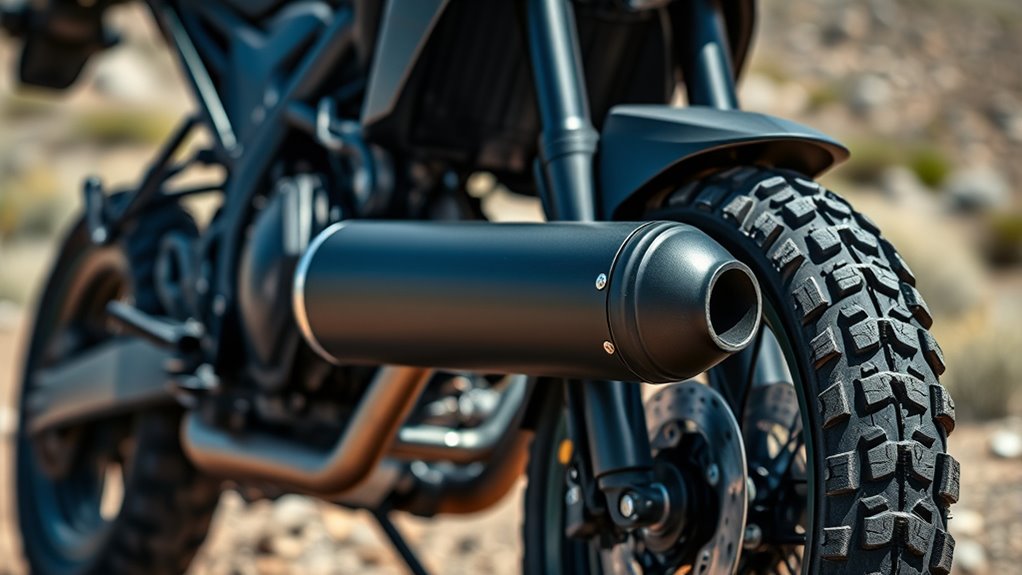 choosing suitable dual sport exhaust