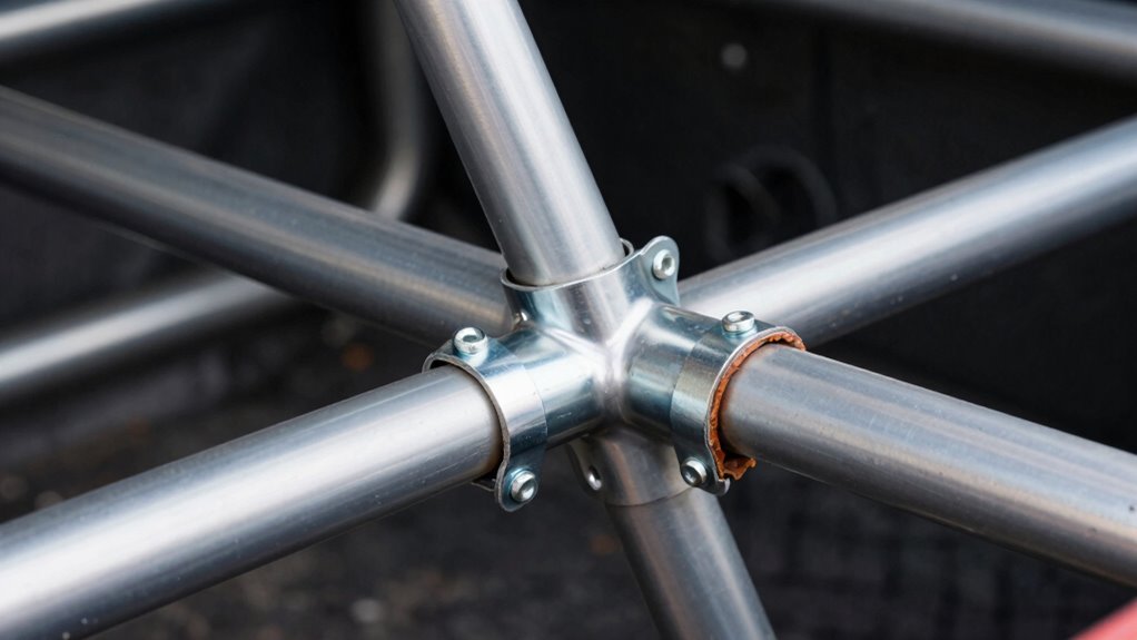 clamp material and mounting