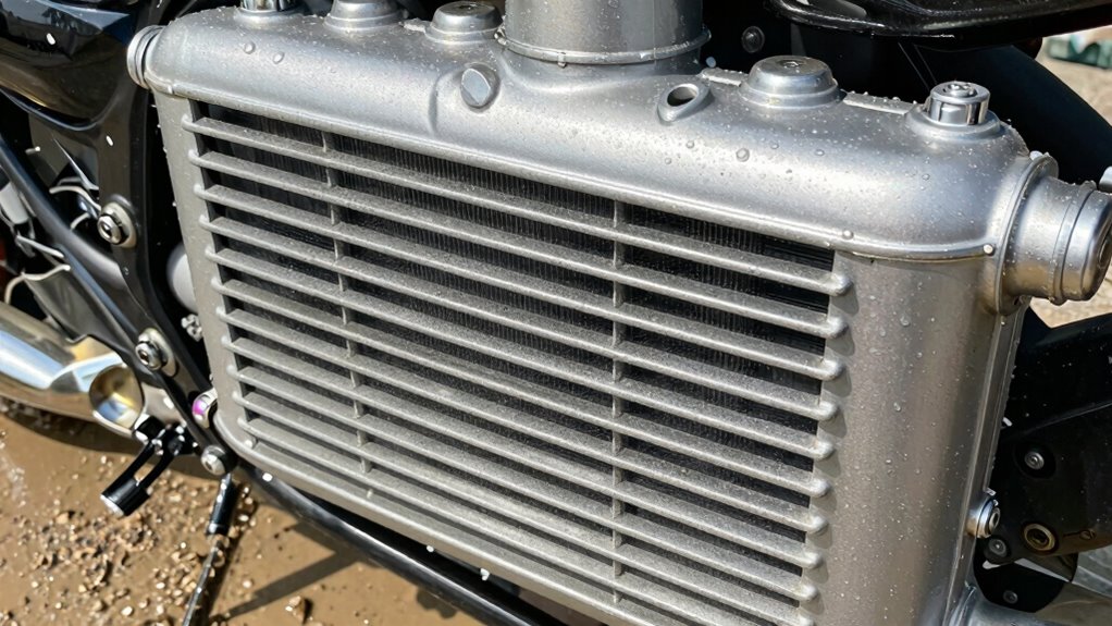 clean radiator and coolant