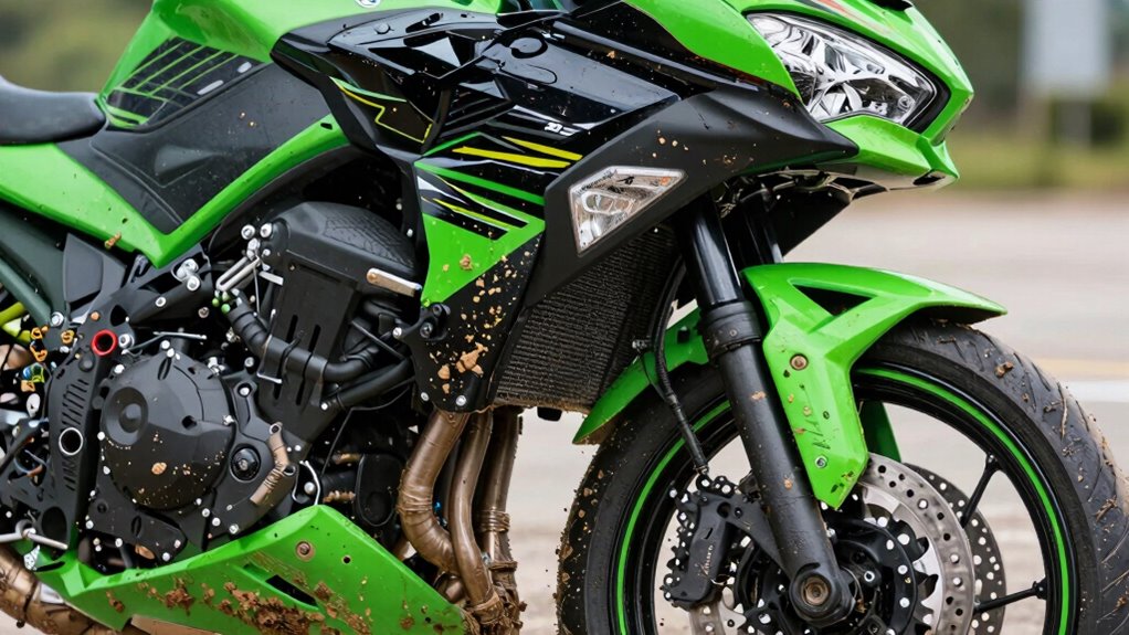 clean ride minimize mud