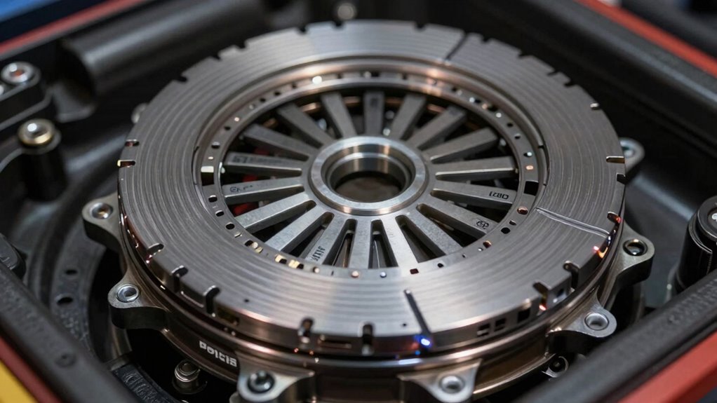 clutch components and tension