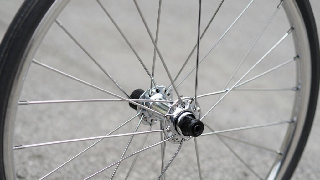consistent spoke tension prevents warping