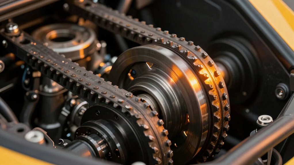 cvt belt heat management