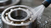 damaging bearings with water