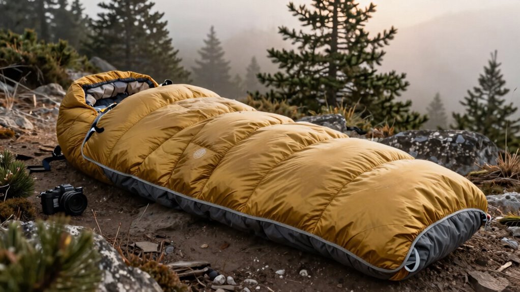 down sleeping bag considerations