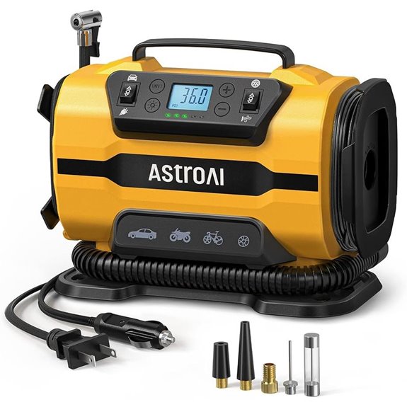 dual motor led inflator