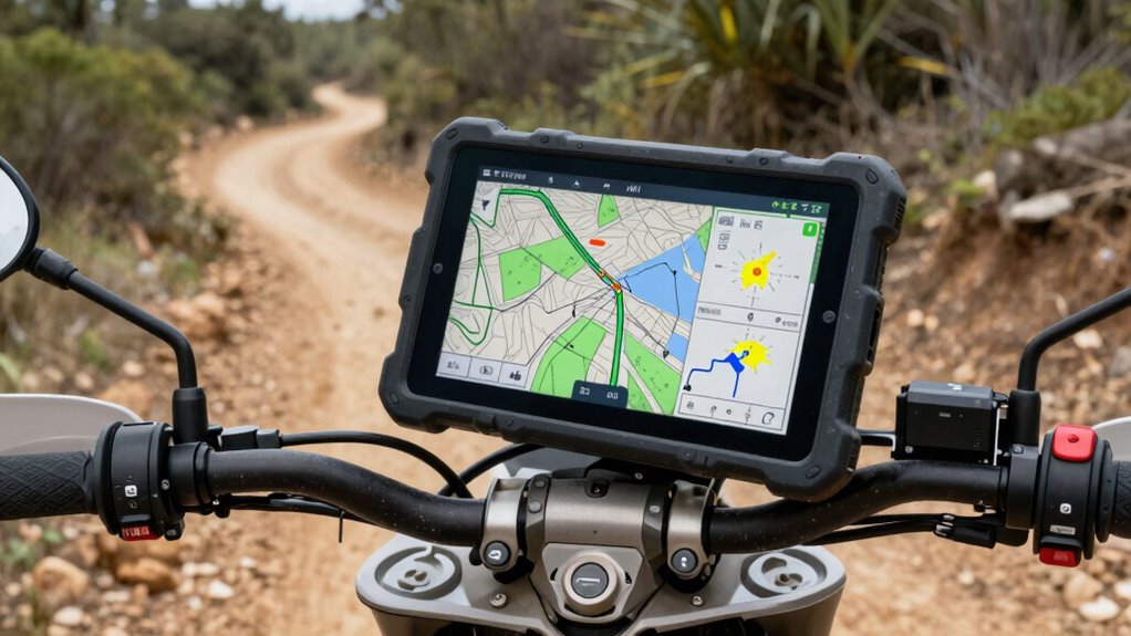 durability gps battery visibility
