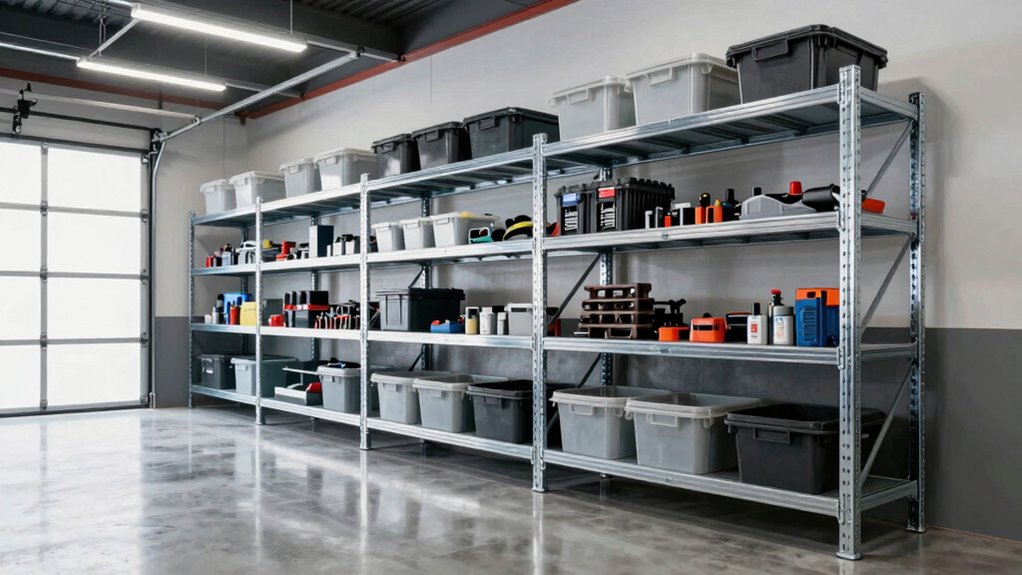 durable adjustable high capacity shelving