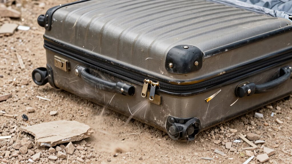 durable materials prevent luggage damage
