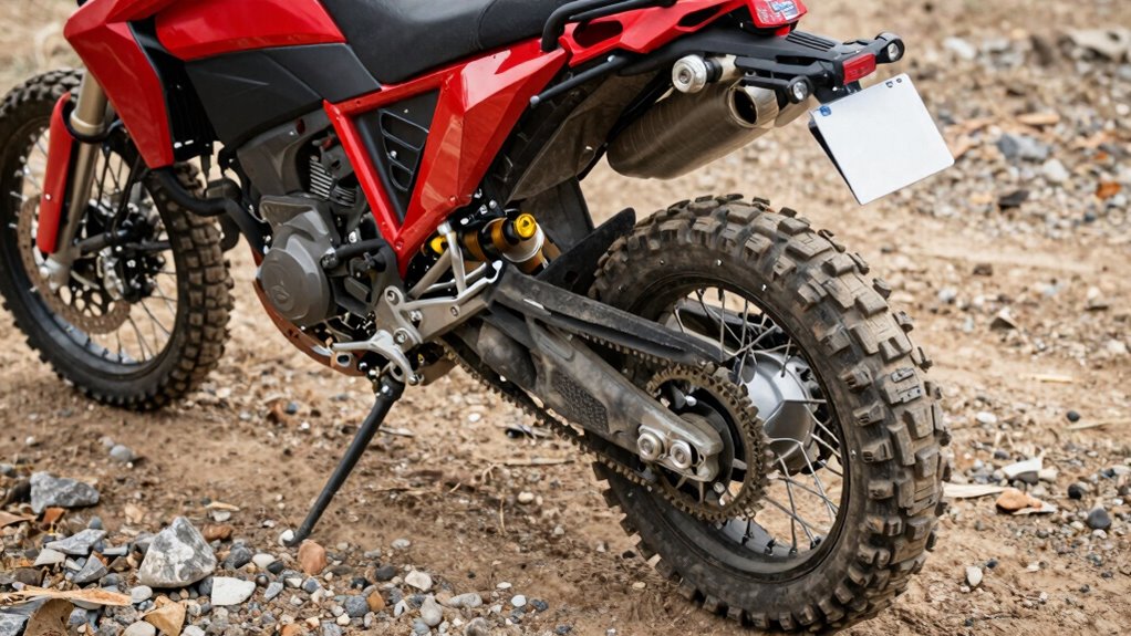enhanced off road motorcycle performance