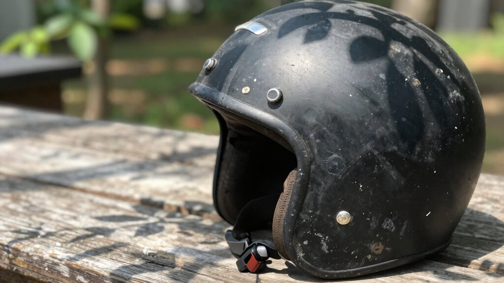 environmental factors accelerate helmet deterioration