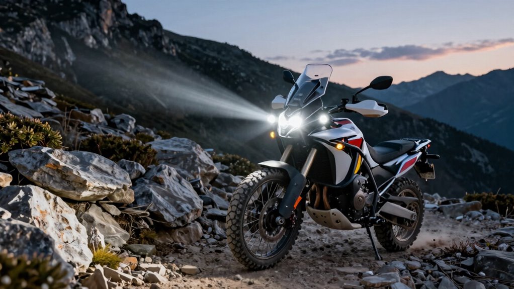 essential adventure motorcycle lighting considerations