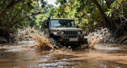 flooding caused by water crossings
