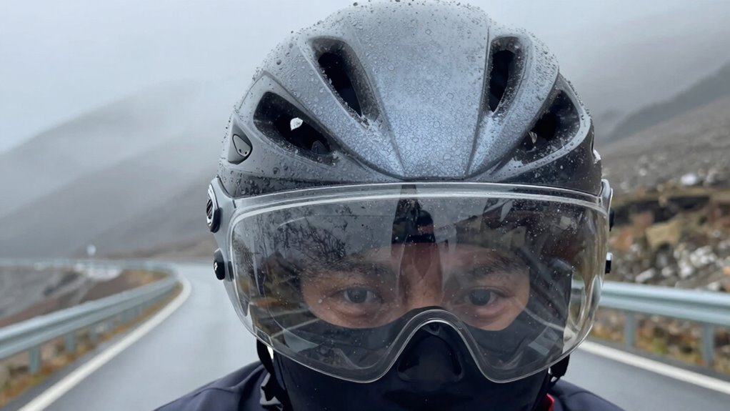 fog resistance during cold rides