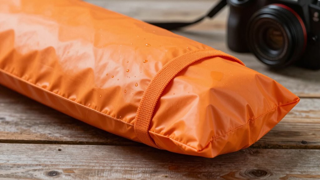 fold roll secure inspect