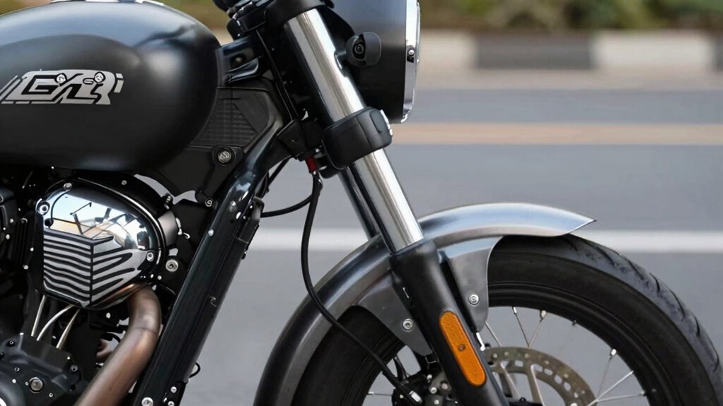 frame and fork influence handling