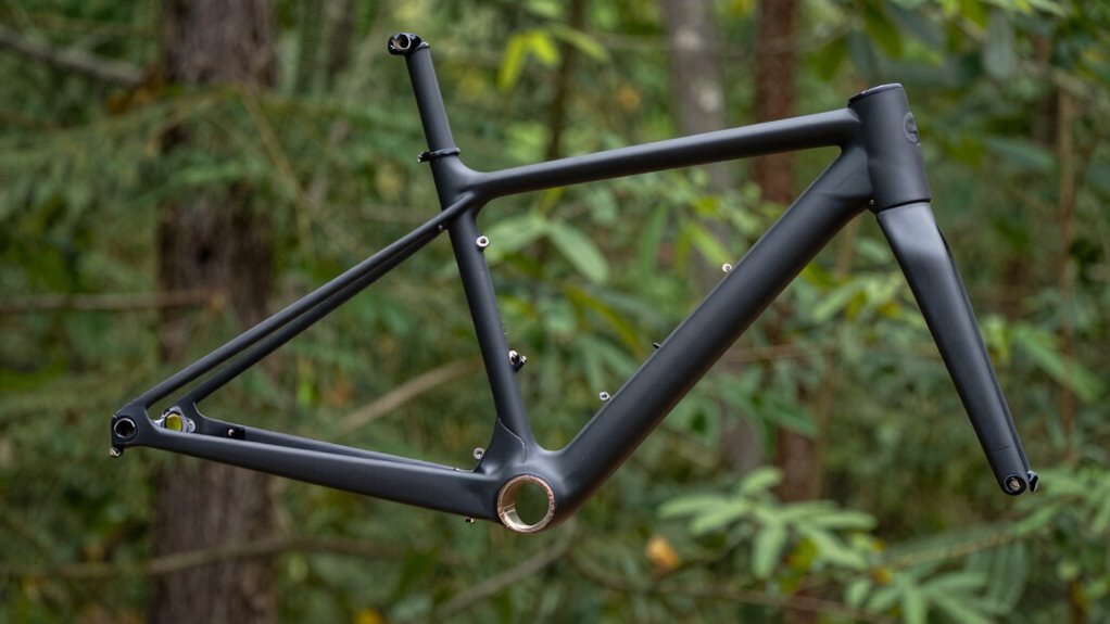 frame material impacts handling