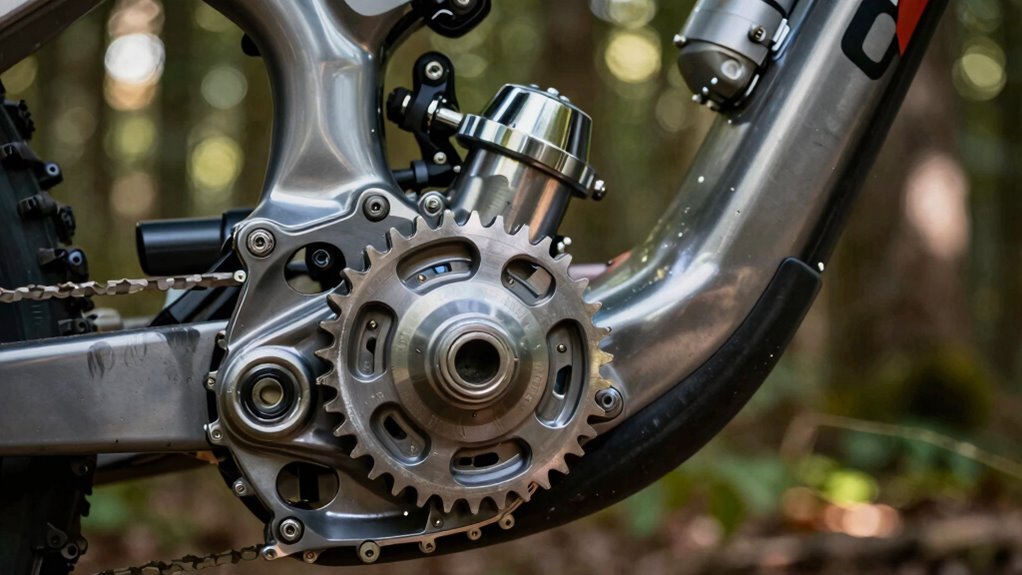 gear ratio influences trail handling