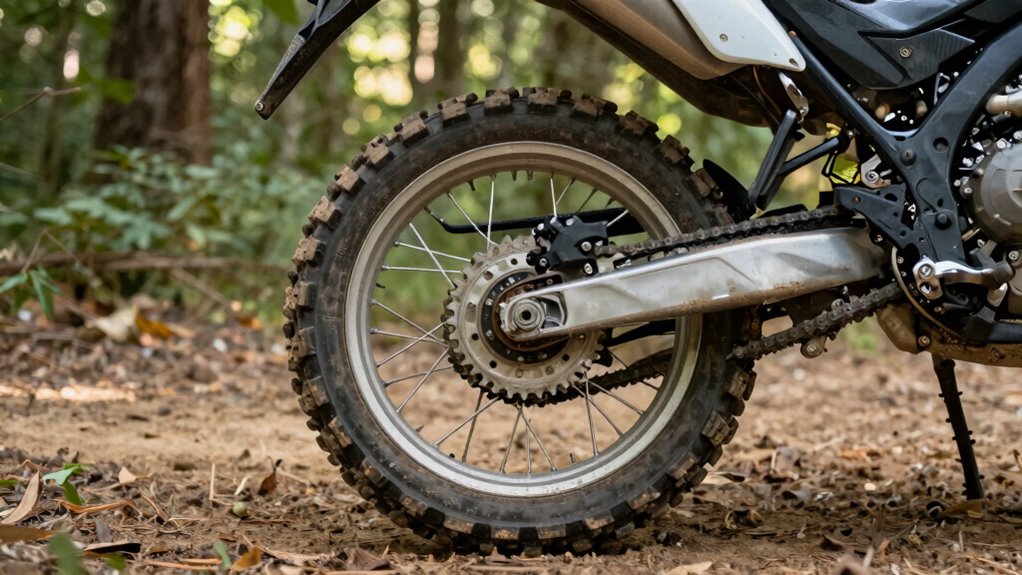 gearing impacts traction control