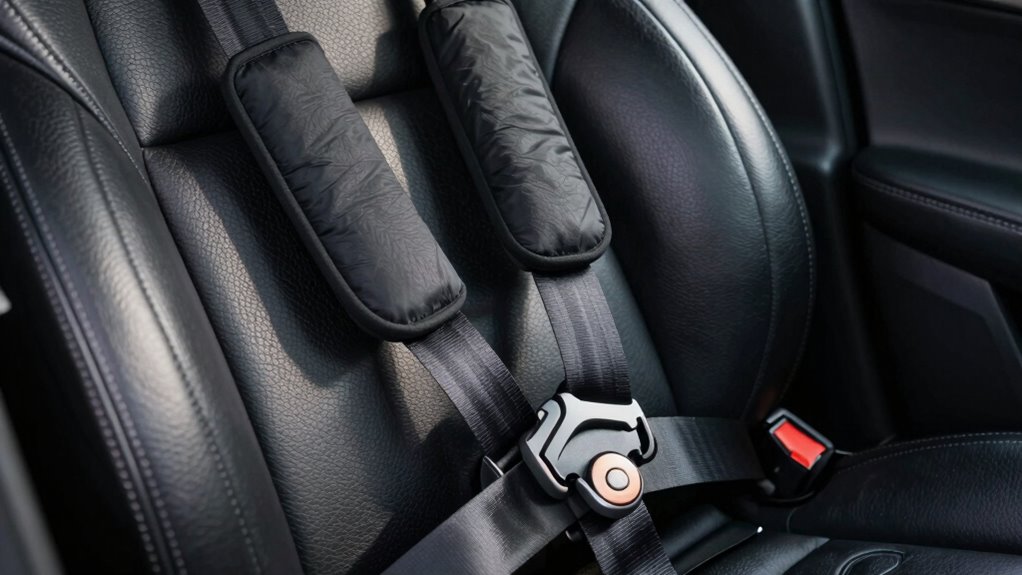 harnesses versus seat belts