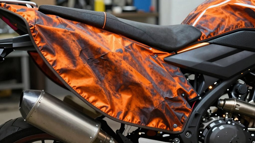 heat shield damage assessment