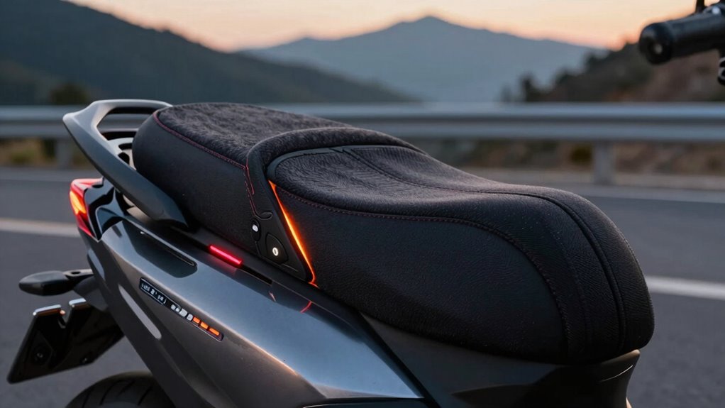 heated seat pad features