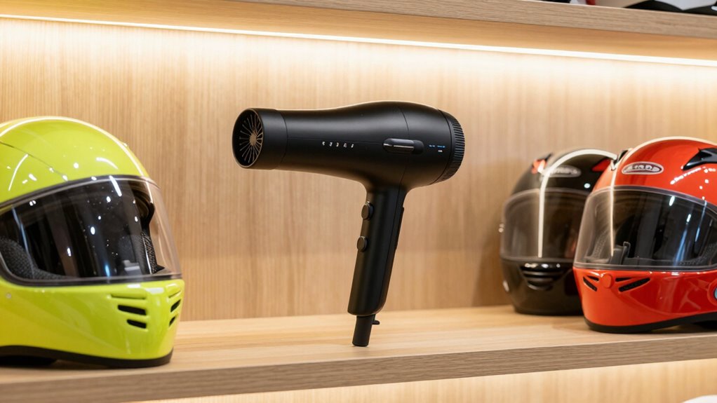 helmet drying safety features