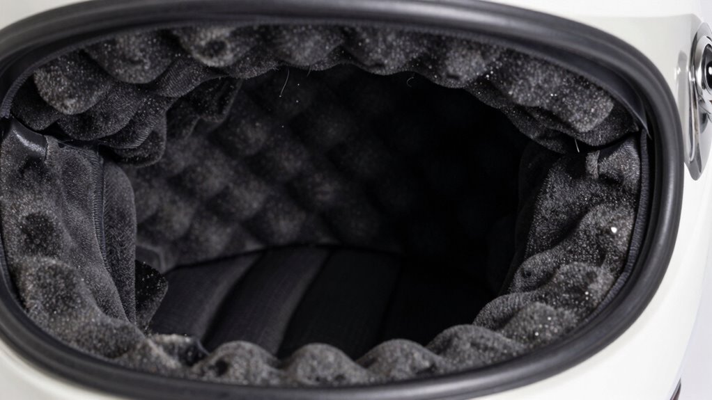 helmet odor caused by bacteria