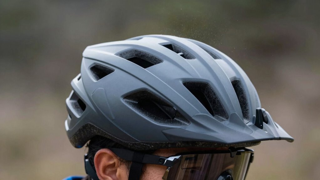helmet peak aerodynamic modifications