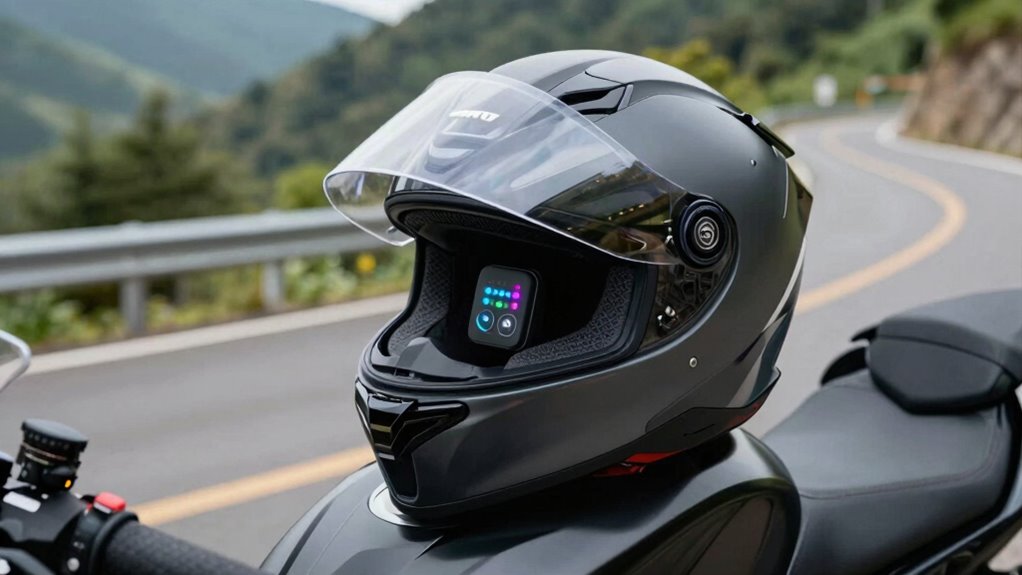 helmet range battery audio