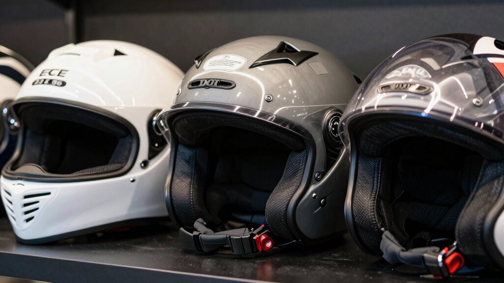 helmet safety standards comparison
