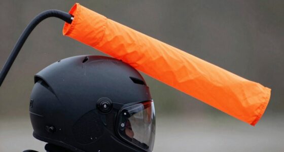 helmet wind sock technique