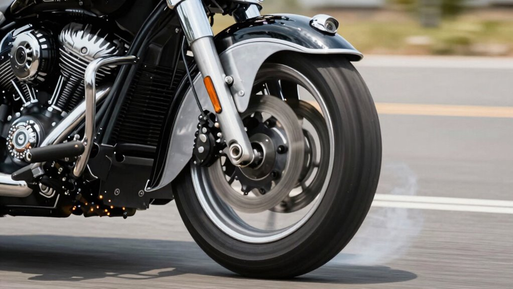 high torque causes rear slip