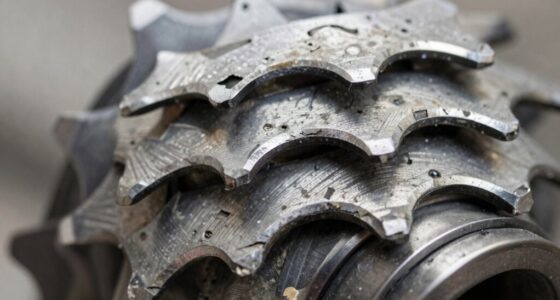 hooked teeth indicate wear