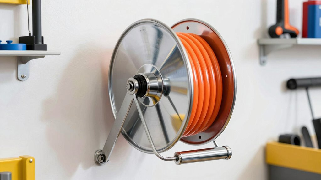 hose length material mounting